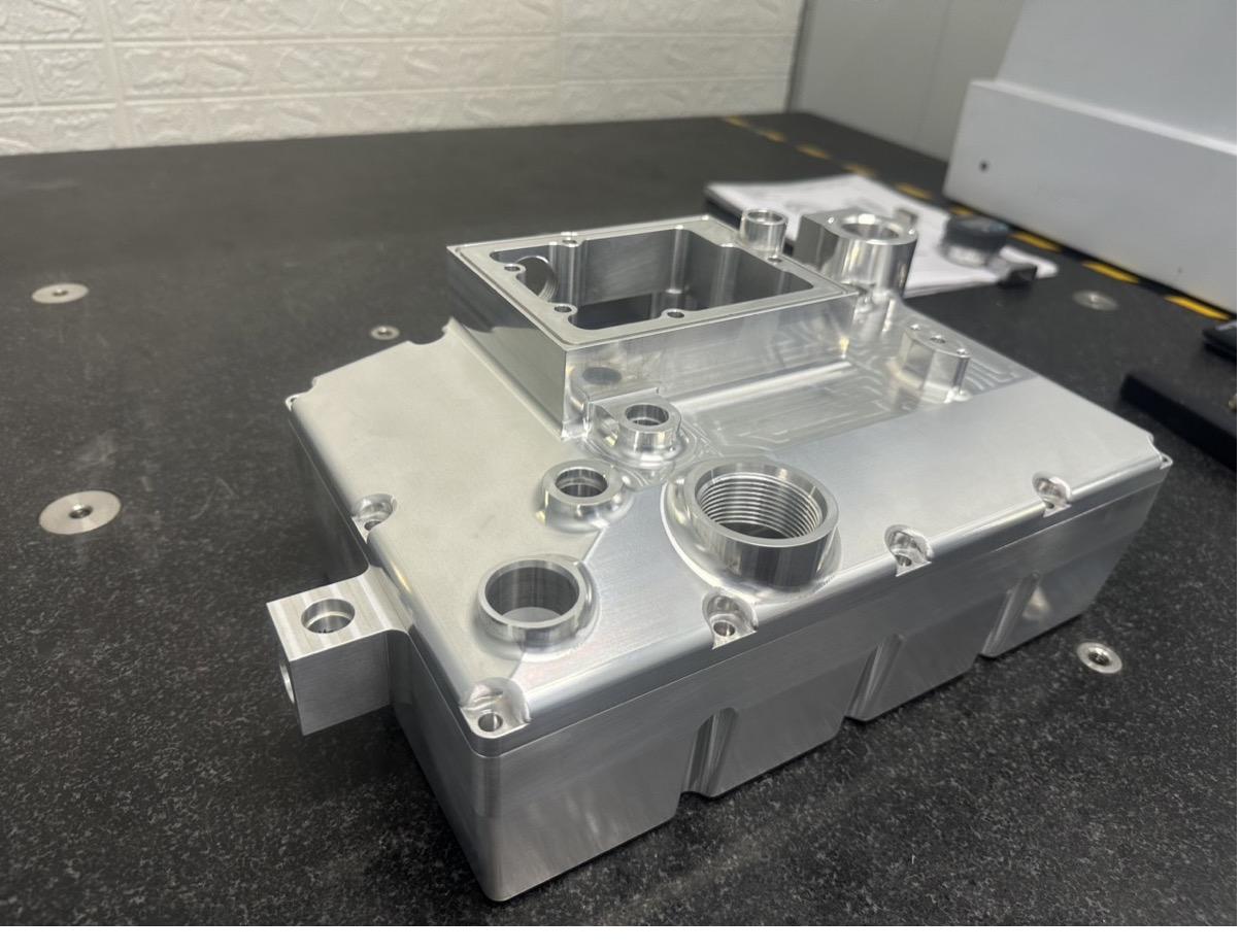 Basket housing Al 6061 5-axis industrial